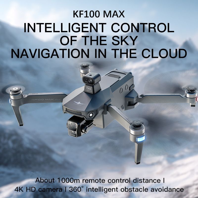 KF100 MAX GPS Дрон 4K Камера 3 – обзор и цена Drone Gimbal
