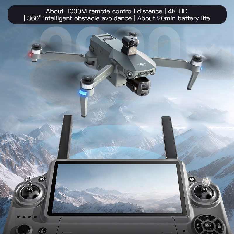 KF100 MAX GPS Дрон 4K Камера 3 – обзор и цена Drone Gimbal