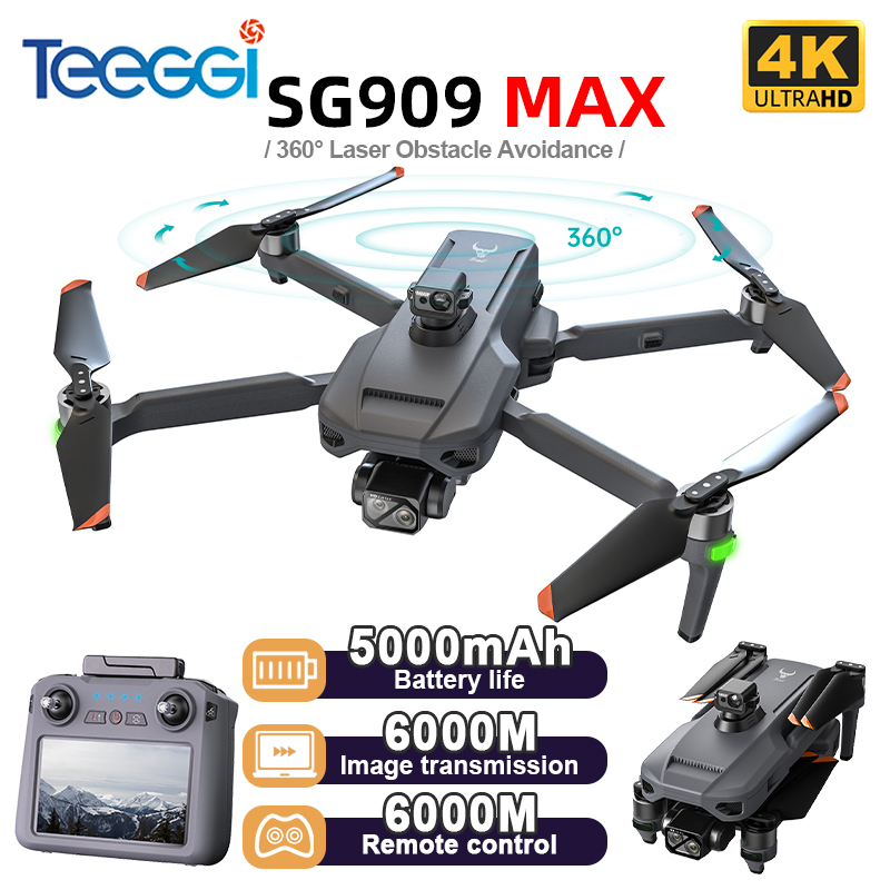 Teeggi SG909 MAX GPS Дрон с ка – обзор и цена Drone Gimbal