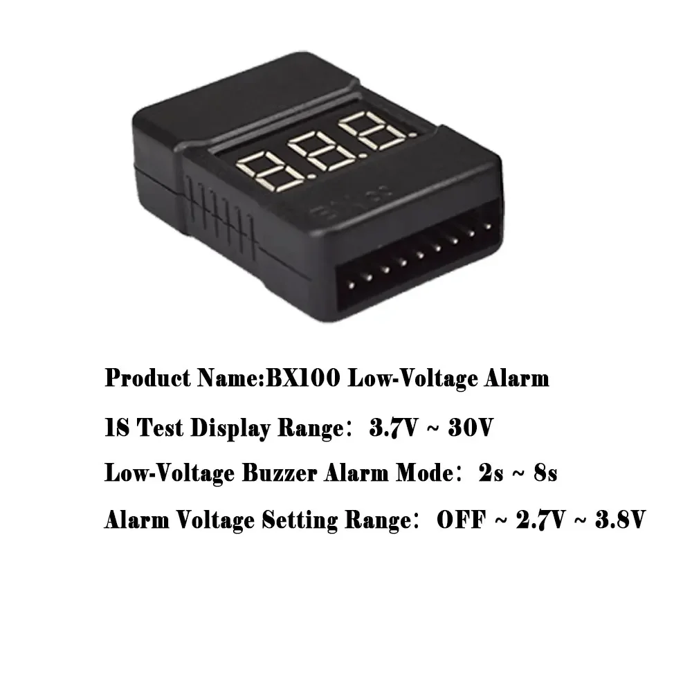 BX100 1-8S Тестер напряжения а – обзор и цена Drone Buzzer